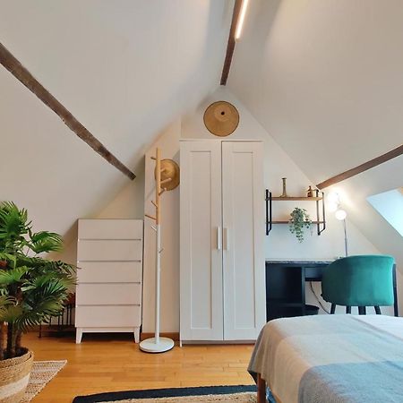 Art & Curiosity Cabinet Style Appartement With Paris View, Villa Des Ammonites Мёдон Экстерьер фото