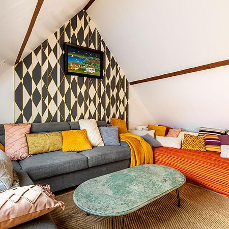 Art & Curiosity Cabinet Style Appartement With Paris View, Villa Des Ammonites Мёдон Экстерьер фото