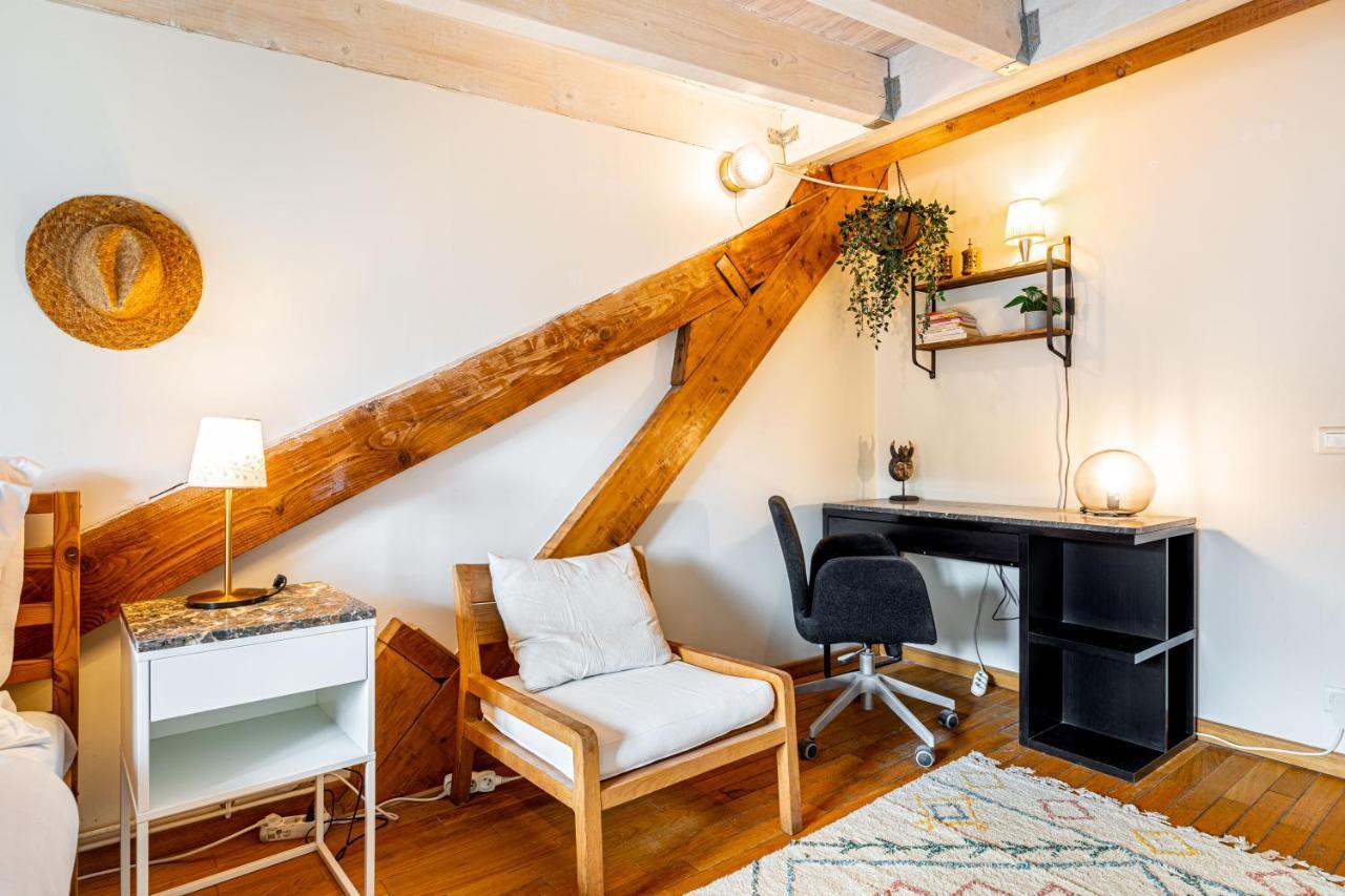 Art & Curiosity Cabinet Style Appartement With Paris View, Villa Des Ammonites Мёдон Экстерьер фото
